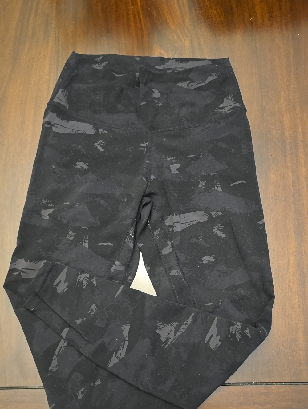 Colorfulkoala Womens Black High-Waist Printed Leggings